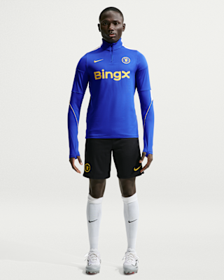 Chelsea FC Strike Men's Nike Dri-FIT Soccer Knit Drill Top. Nike.com